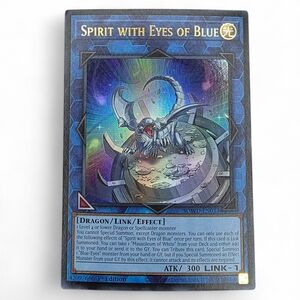 Yu-Gi-Oh! Spirit with Eyes of Blue Trading Card - Blue